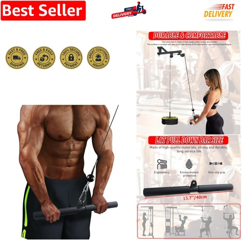 Lat pulldown bar attachment - pulldown,
