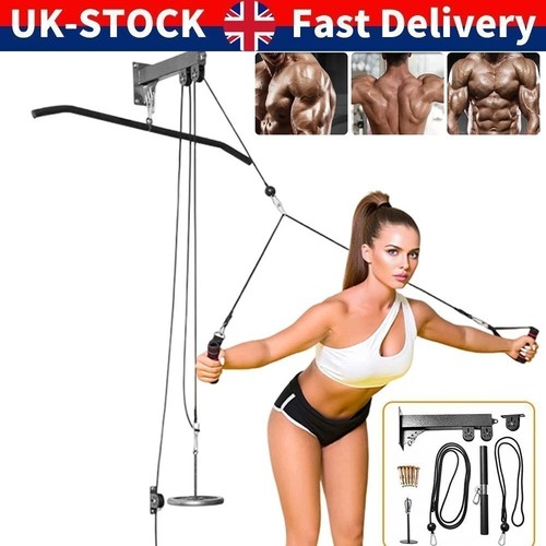 Lat pull down wall pulley - down,