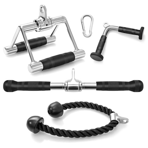 Cable machine attachment set - cable,
