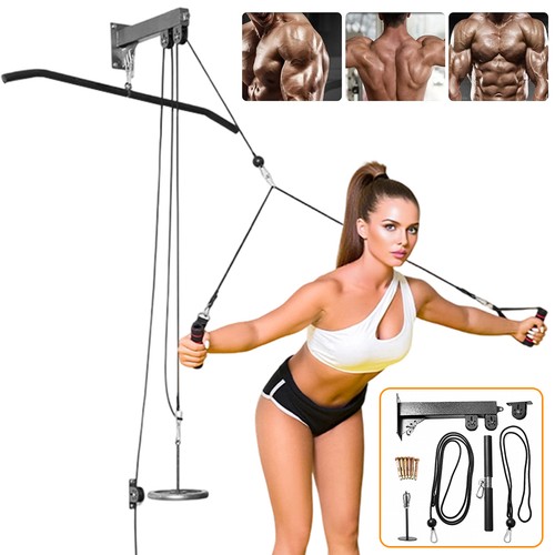 Lat pull down wall - down, pulley