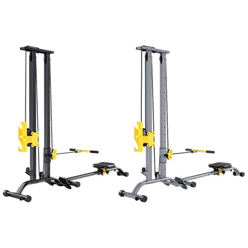 Lat pull down and low - lat,