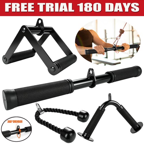 Cable machine attachment set - machine,
