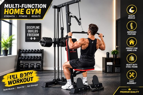 Multi function lat pulldown - multi-function, &