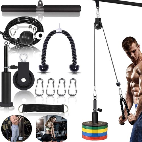 Weight pulley system home gym - system,