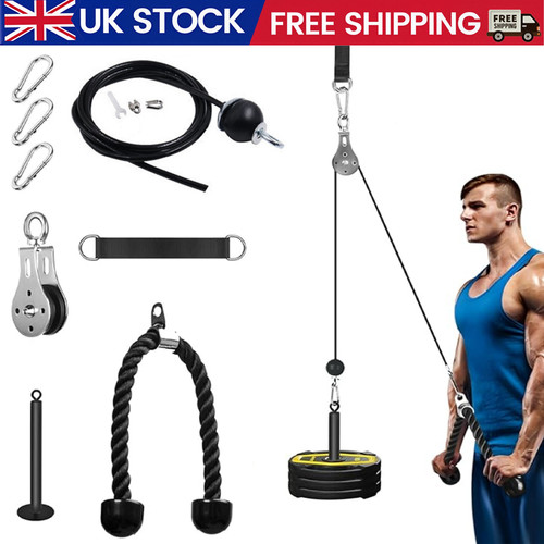 Home gym workout - gym, cable