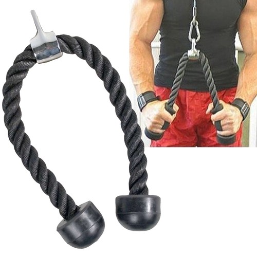 Tricep pull down - rope, bicep