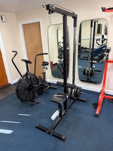 Plate loaded lat pulldown - pulldown, back